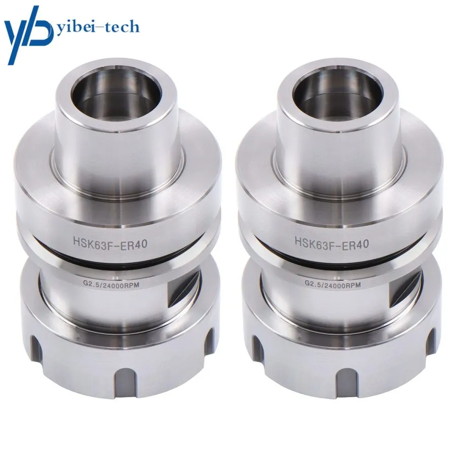 Режущий инструмент HSK63F-ER40 Collet Chucks Balanced G2.5/24000 RPM Wood Tool H — фото лота 2