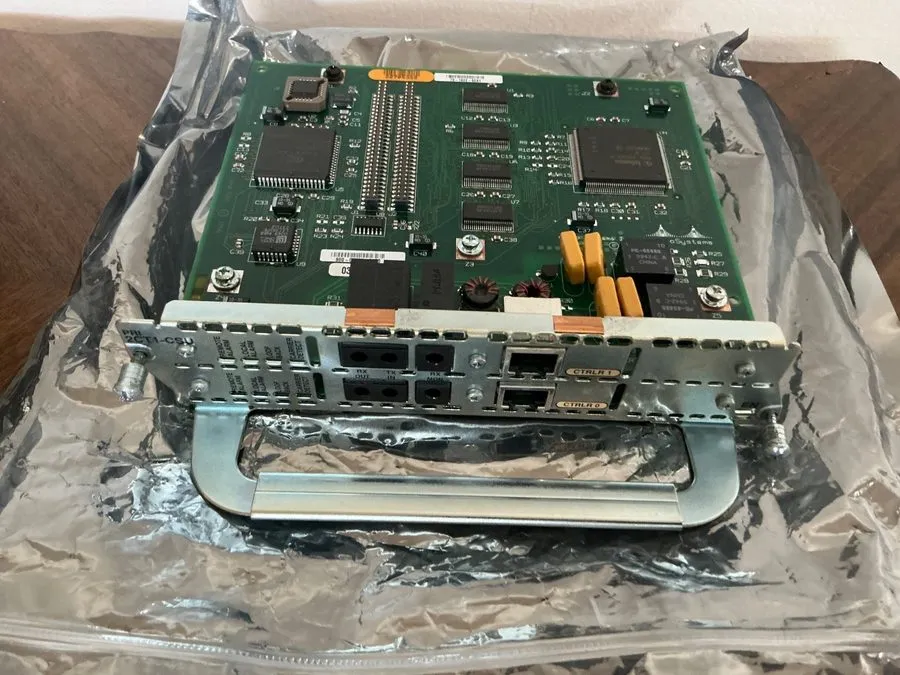 Маршрутизатор Cisco 2CT1-CSU Dual T1 WAN Interface Module Card P/N 73-1822-02A1