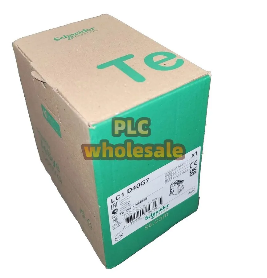 Контактор LC1D40G7 Contactor TeSys 40 A 3 P 30 HP At 480 Schneider Electric