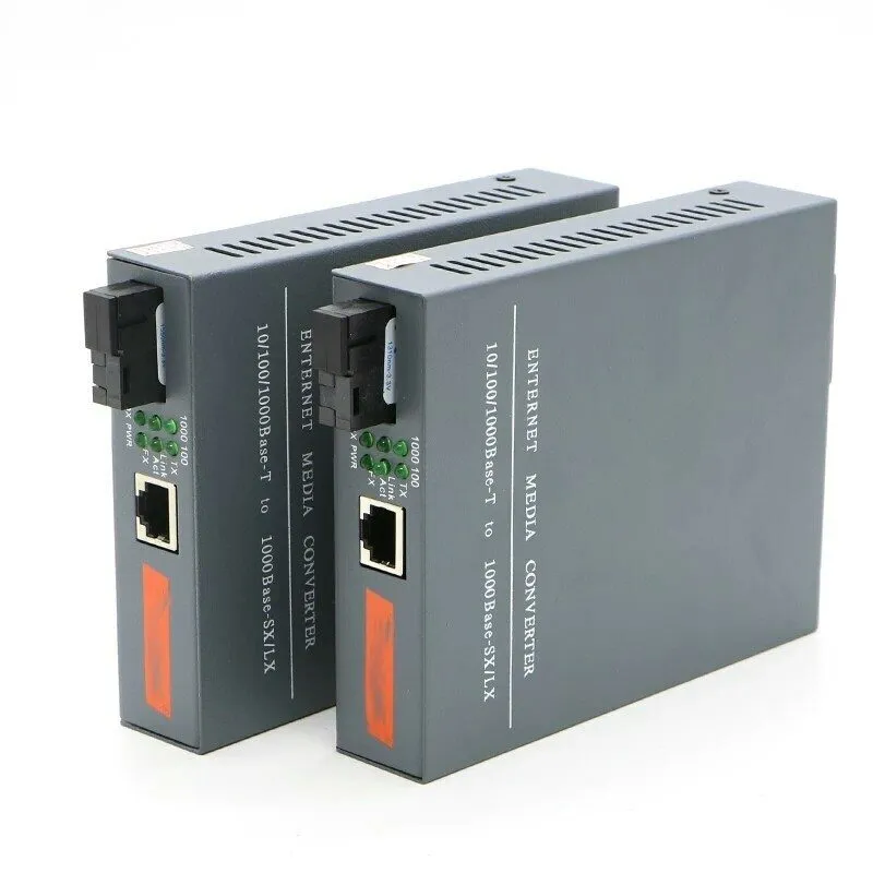 Медиаконвертер HTB-GS-03 Gigabit Fiber Optical Media Converter Single Mode to RJ