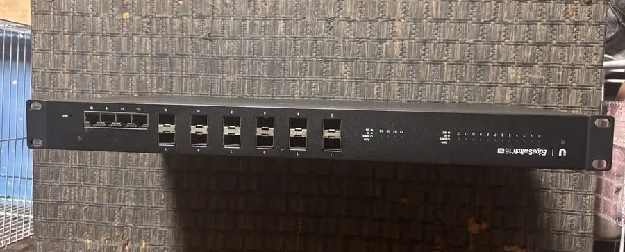 Коммутатор Ubiquiti EdgeSwitch 16 XG ES-16-XG 16-Port 10G Managed Aggregation Sw