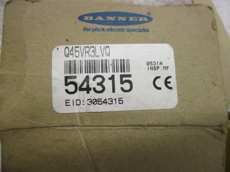 Фотоэлектрический датчик Banner, Q45VR3LVQ, Photoelectric Sensor 54315