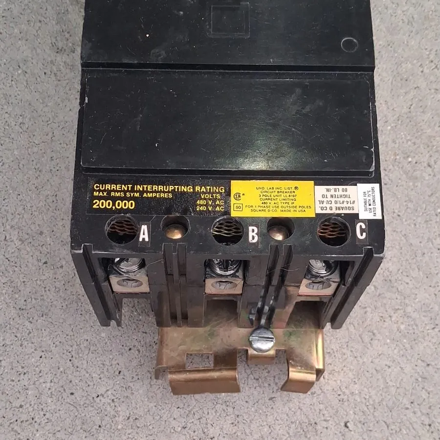 Автоматический выключатель Square D FA36100 Circuit Breaker 100A 3-Pole 480V AC 