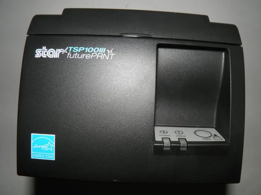 Принтер чеков STAR TSP143IIIU USB Thermal Ticket POS 80MM Receipt Printer Black 