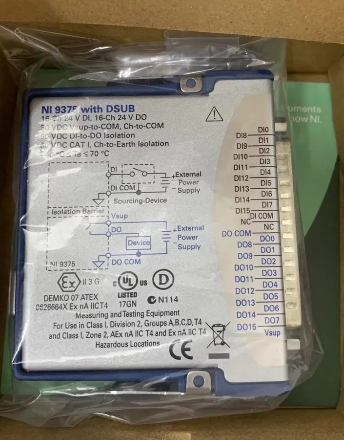 Модуль ввода-вывода NATIONAL INSTRUMENTS NI-9375 Digital Input / Output Module
