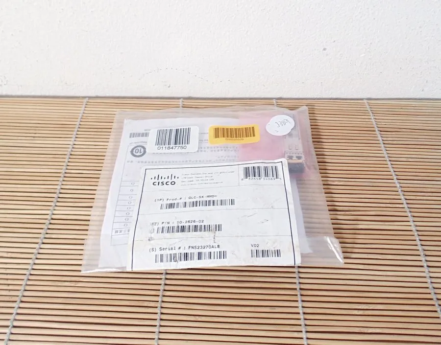 Трансивер Cisco Finisar GLC-SX-MMD SFP Mini GBIC V02 DOM 10-2626-02