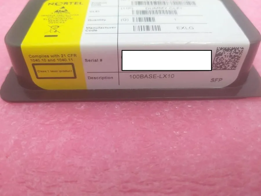 Трансивер Nortel NTTP08SDE6 NTTP08SD E6 OME 6500 100BASE-LX10 SFP