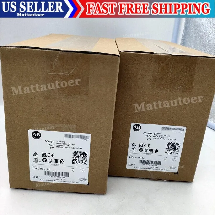 Частотный преобразователь Allen Bradley 25B-D013N114 PowerFlex 525 5.5kW 7.5Hp A