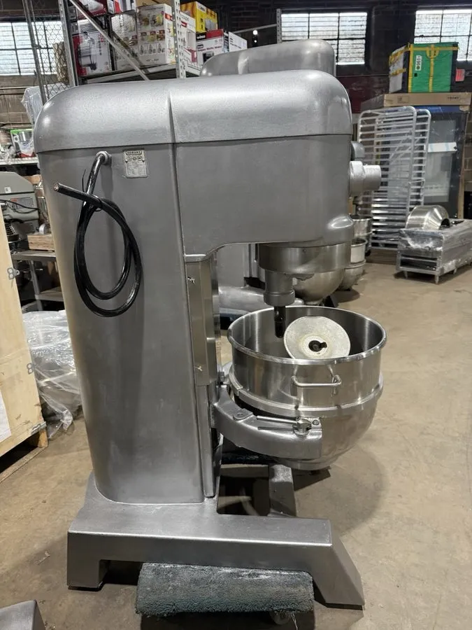 Миксер Hobart H-600T 60 Qt. Commercial Mixer 440V 3PH w/ Bowl H600 Manual Lift — фото лота 2