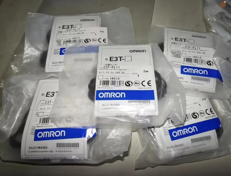 Фотоэлектрический датчик Omron E3T-FL11 2m Ultrathin Photoelectric Switch NPN Se