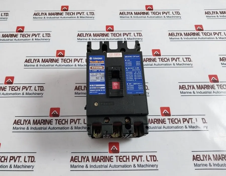 Автоматический выключатель Terasaki XH100NS Molded Case Circuit Breaker 75A 3 Po