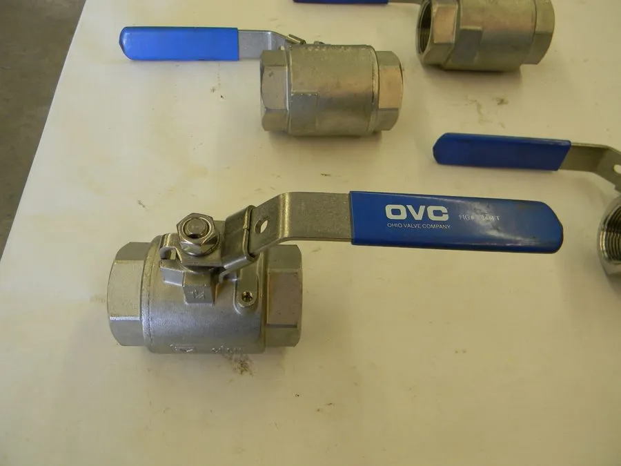 Клапан Ohio Valve Company 266FT 2" Stainless Steel Ball Valve 1500WOG Locking