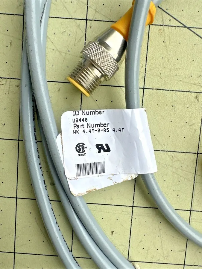 Соединительный кабель Turck RK 4.4T-2-RS 4.4T Cordset, M12 Male/ M12 Female, 4 C
