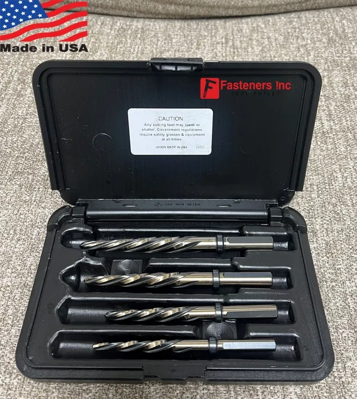 Режущий инструмент Norseman Hi-Tungsten Car Reamer Bit Set 5/16 to 1/2" Fast Spi