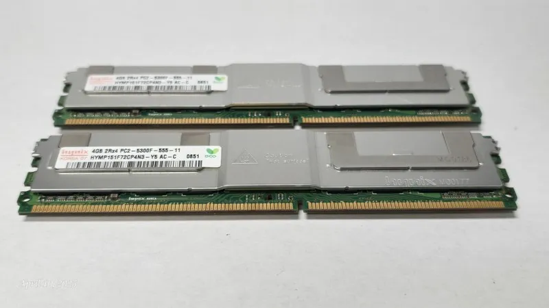 Модуль памяти Hynix 4GB (2x4GB) PC2-5300F DDR2-667MHz ECC 2Rx4 Memory Kit