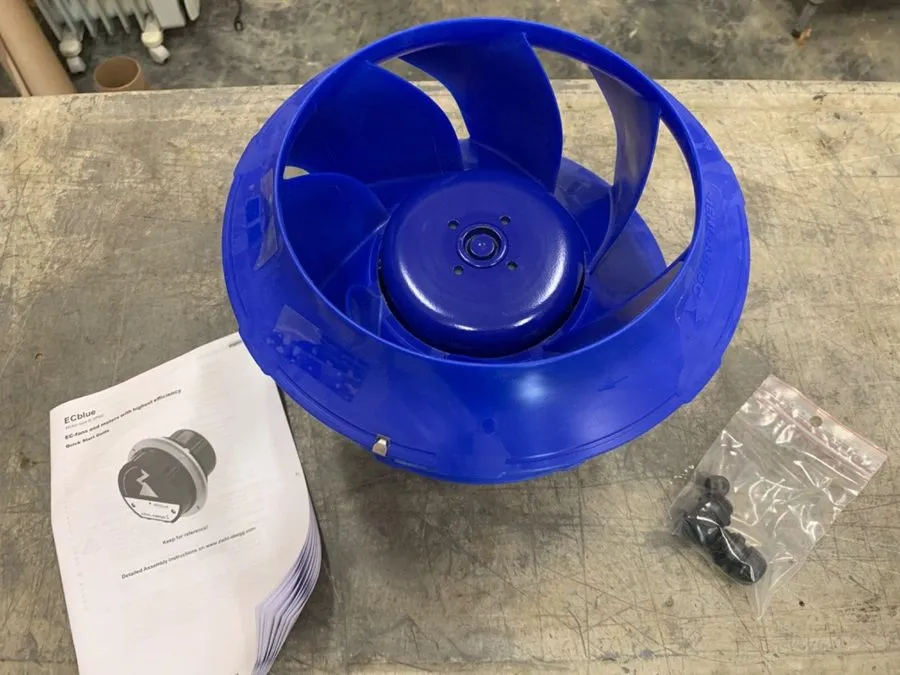 Вентилятор Ziehl-Abegg RH25-6IK.BA.VR ECBlue 120VAC Centrifugal Fan — фото лота 1