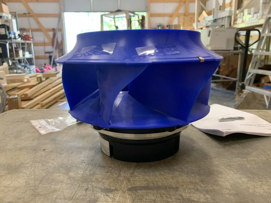 Вентилятор Ziehl-Abegg RH25-6IK.BA.VR ECBlue 120VAC Centrifugal Fan — фото лота 2