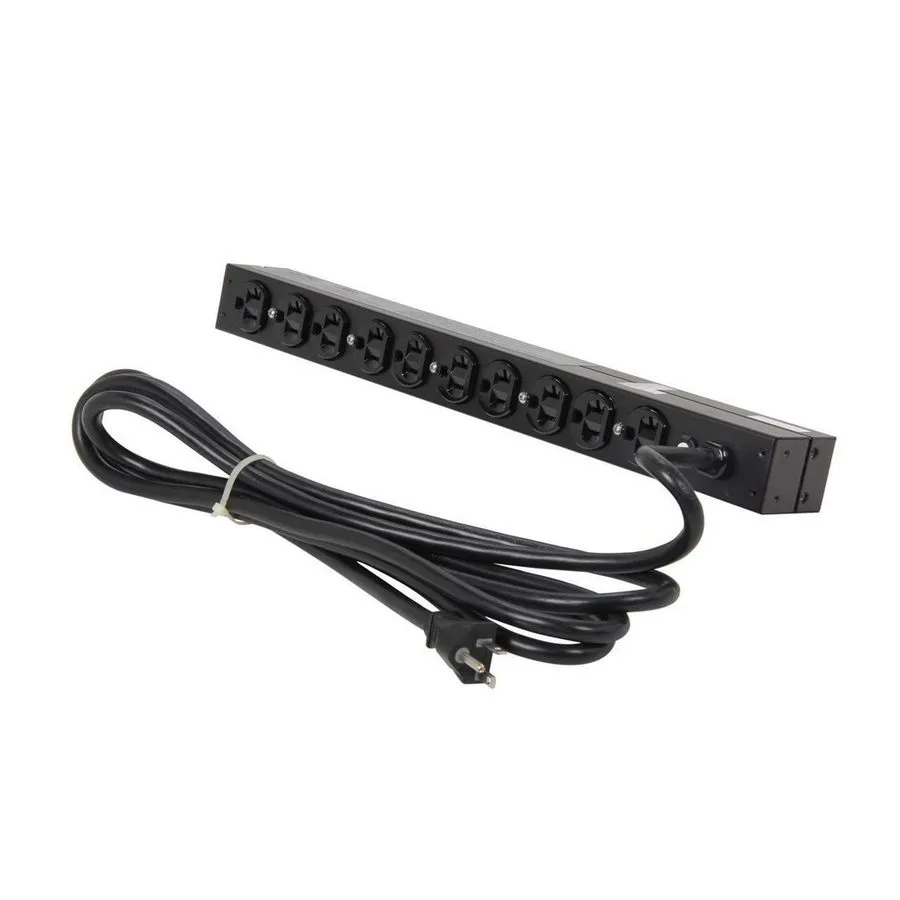 Блок розеток PDU APC AP9563 Basic Rack PDU 1U 2400VA 20A 120V, Output: 5-20R