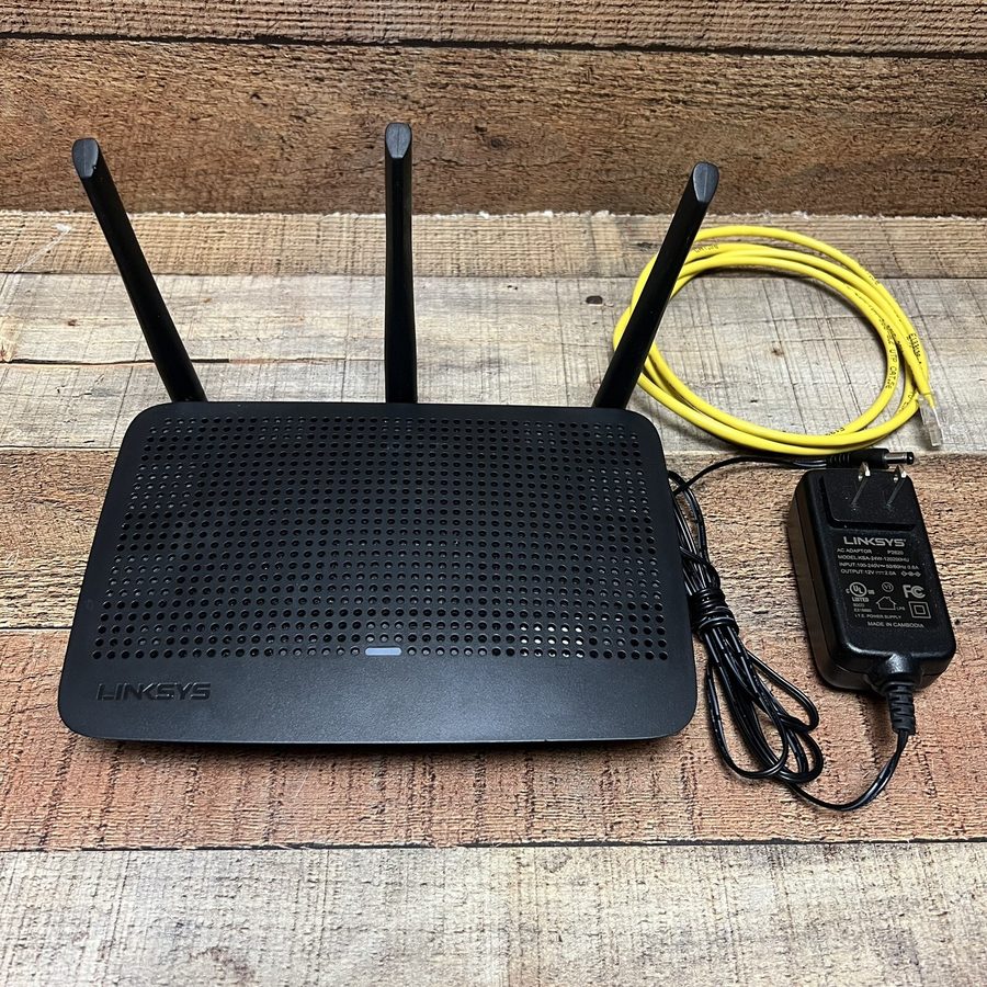 Маршрутизатор Linksys Max Stream Dual Band AC1750 WiFi 5 Router, Black (EA7250)
