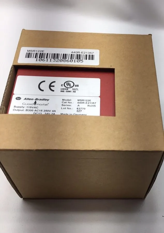 Реле безопасности Allen Bradley 440R-E21357 Series A GuardMaster Relay MSR122E 1