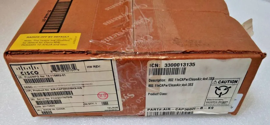 Точка доступа Cisco AIR-CAP3602I-A-K9 Wireless Access Point