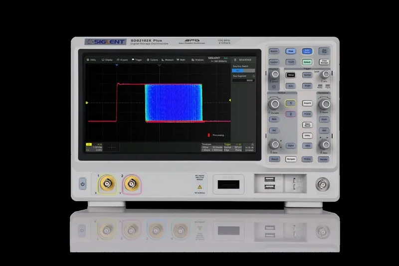 Осциллограф SIGLENT SDS2102X Plus 2 Channel Digital Super Phosphor Oscilloscope