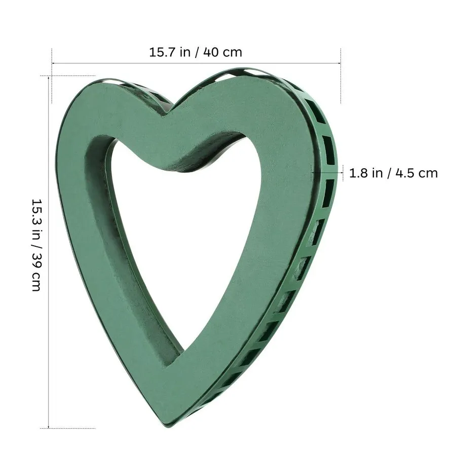 Вакуумная присоска Heart Shaped Floral Holder Suction Cup 15.74x15.35x1.77 Inch  — фото лота 2