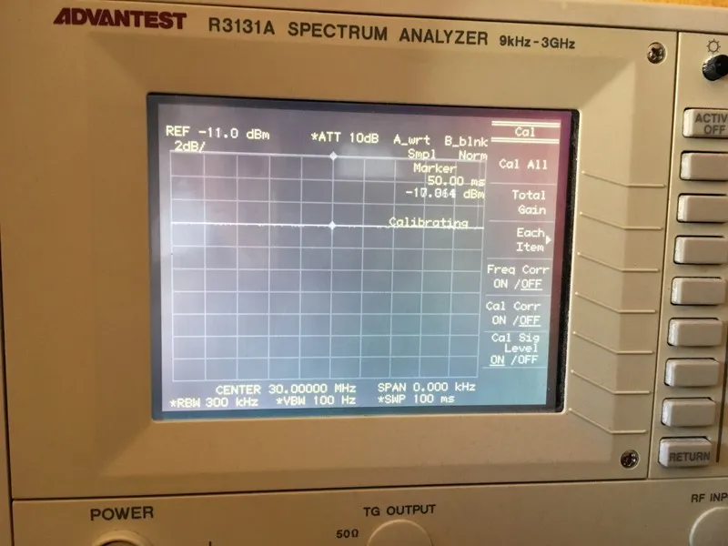 Анализатор спектра Advantest R3131A Spectrum Analyzer 9kHz 3GHz