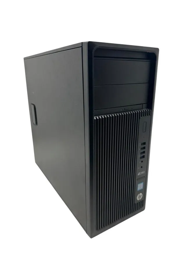 SSD-накопитель HP Z240 Tower Workstation i7-6700 16GB Ram 256GB NVMe SSD DVD-RW  — фото лота 1