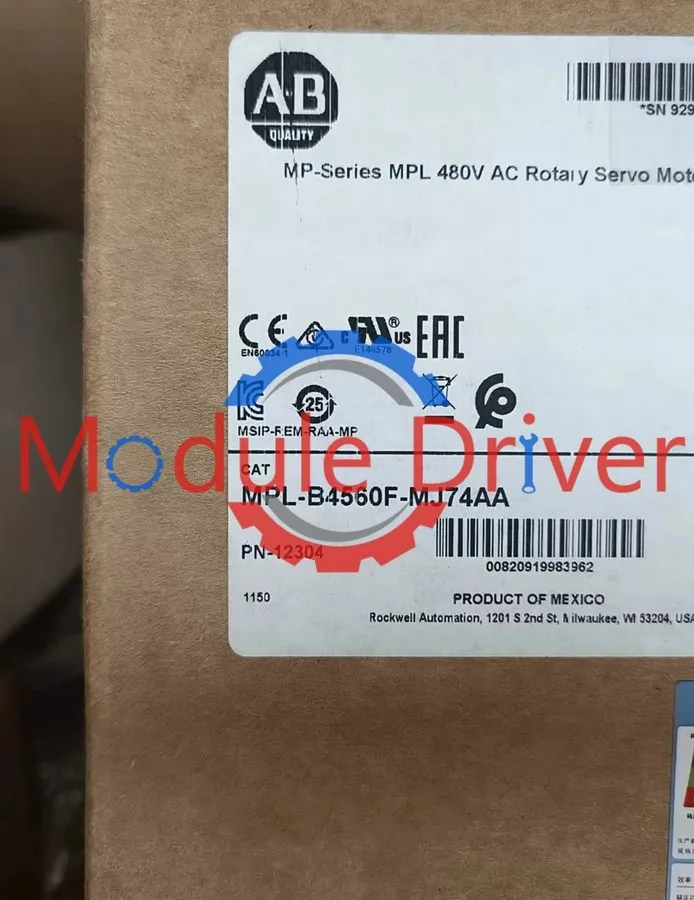 Серводвигатель Allen-Bradley MPL-B4560F-MJ74AA Servo Motor
