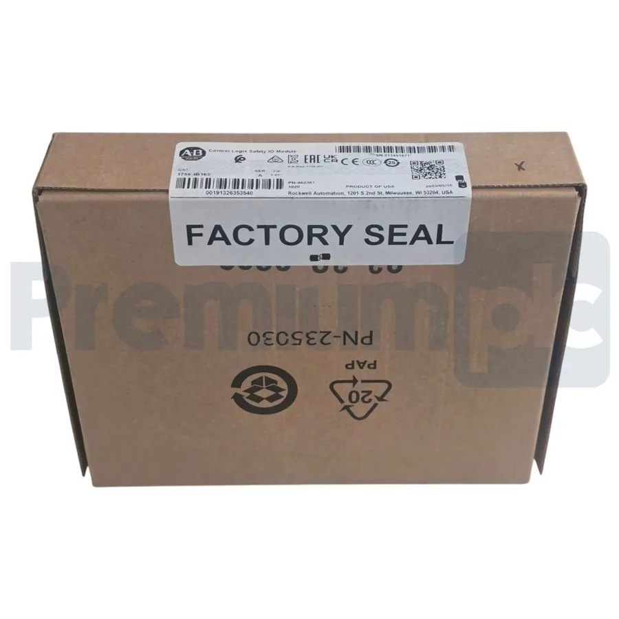 Модуль ввода-вывода Allen-Bradley 1756-IB16S ControlLogix Safety I/O Module SEAL — фото лота 2