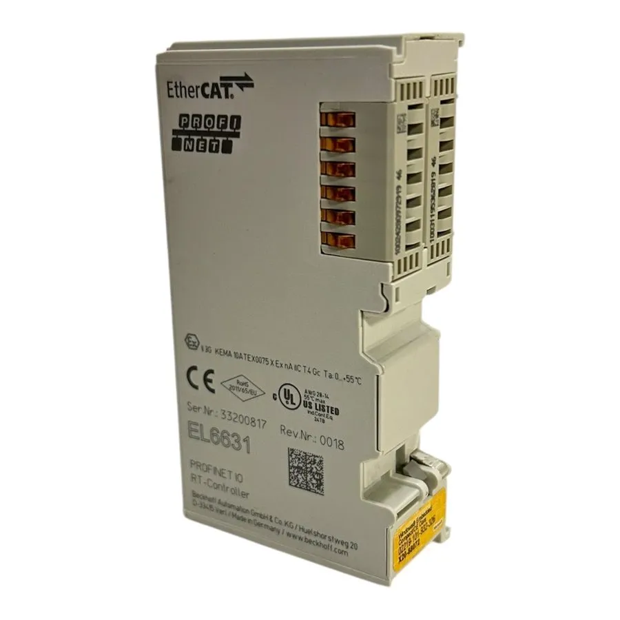 Модуль ввода-вывода Beckhoff EL6631 Communication EtherCAT Terminal — фото лота 2