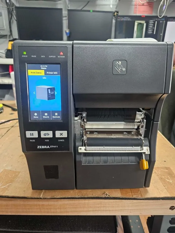 Принтер этикеток Zebra ZT411 Thermal Transfer Label Printer 300 DPI Peel ZT41143 — фото лота 1