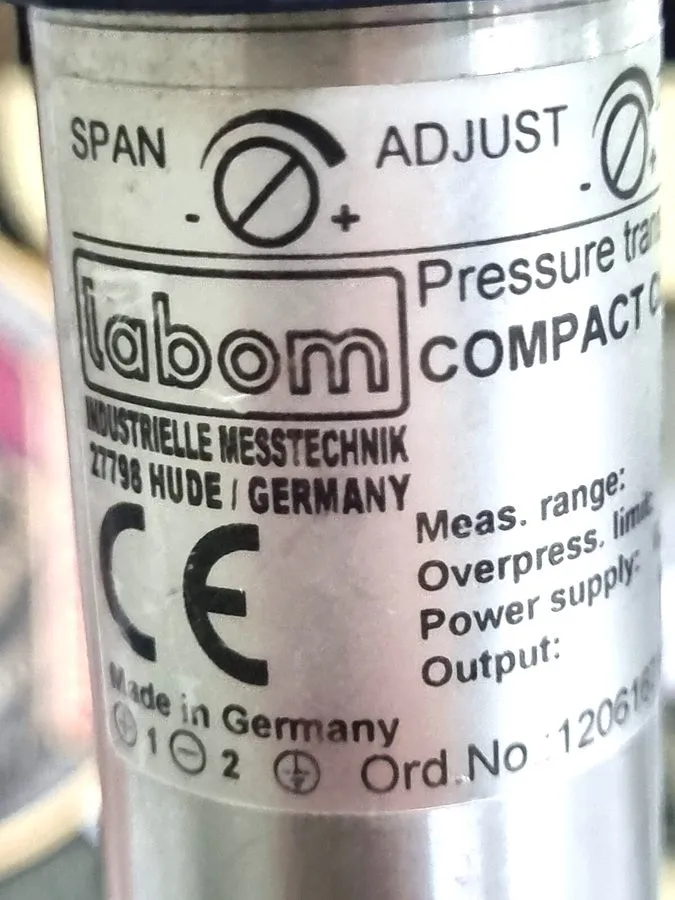 Датчик давления Labom CC6010 Pressure transmitter COMPACT