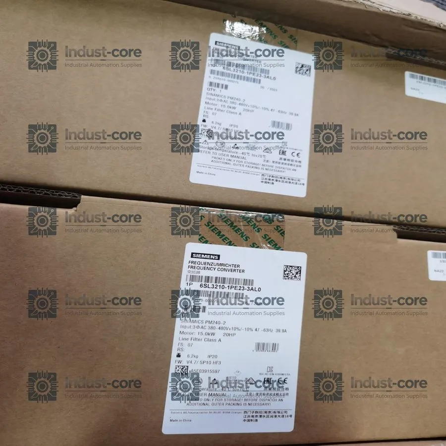 Частотный преобразователь Boxed Siemens SINAMICS G120 6SL3210-1PE23-3AL0