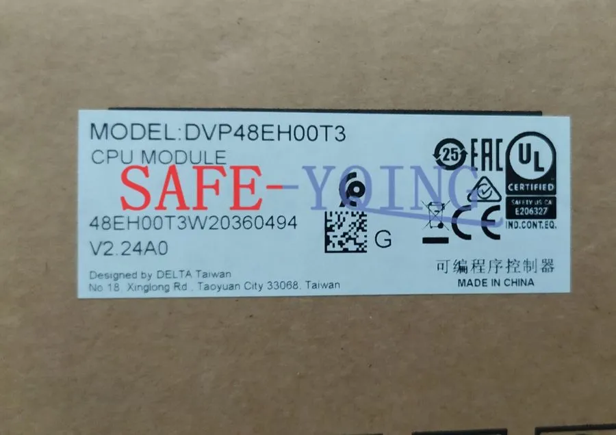 ПЛК Delta DVP-48EH00T3 PLC