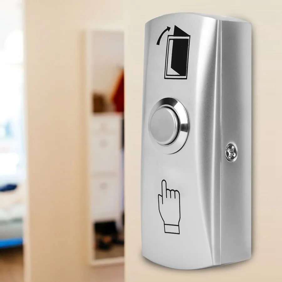Оборудование видеонаблюдения Door Access Control System Exit Button Door Push Re — фото лота 2