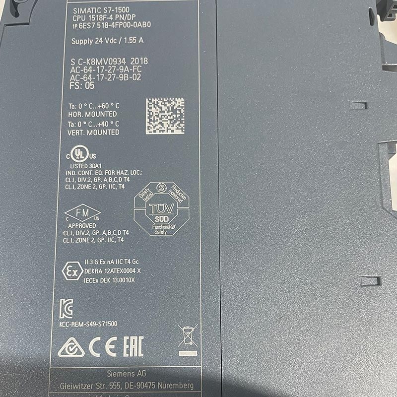 ПЛК Siemens Simatic S7-1500F 6ES7517-3FP00-0AB0