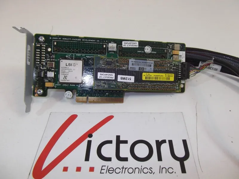 Контроллер RAID CONTROLLER HP 504022-001 SMART ARRAY P400 405835-001 512MB LP