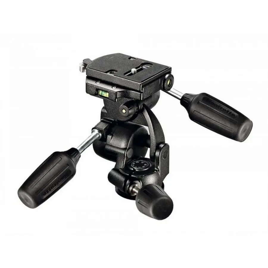 Оборудование видеонаблюдения Manfrotto 190, TRIPOD with 808RC4 FLUID HEAD, 3 Sec — фото лота 1