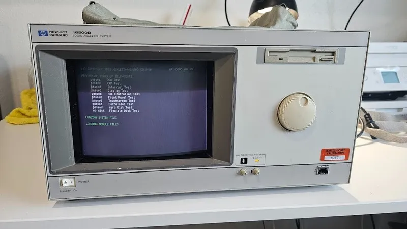 Логический анализатор Agilent Keysight 16500B Logic Analyzer Mainframe