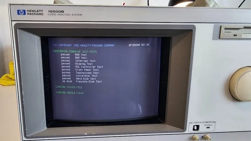 Логический анализатор Agilent Keysight 16500B Logic Analyzer Mainframe — фото лота 2