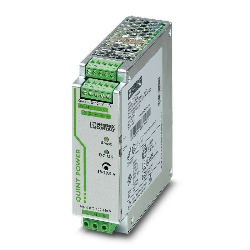 Блок питания Phoenix Contact 2866750 QUINT PS 24V DC 5A DIN Rail Power Supply