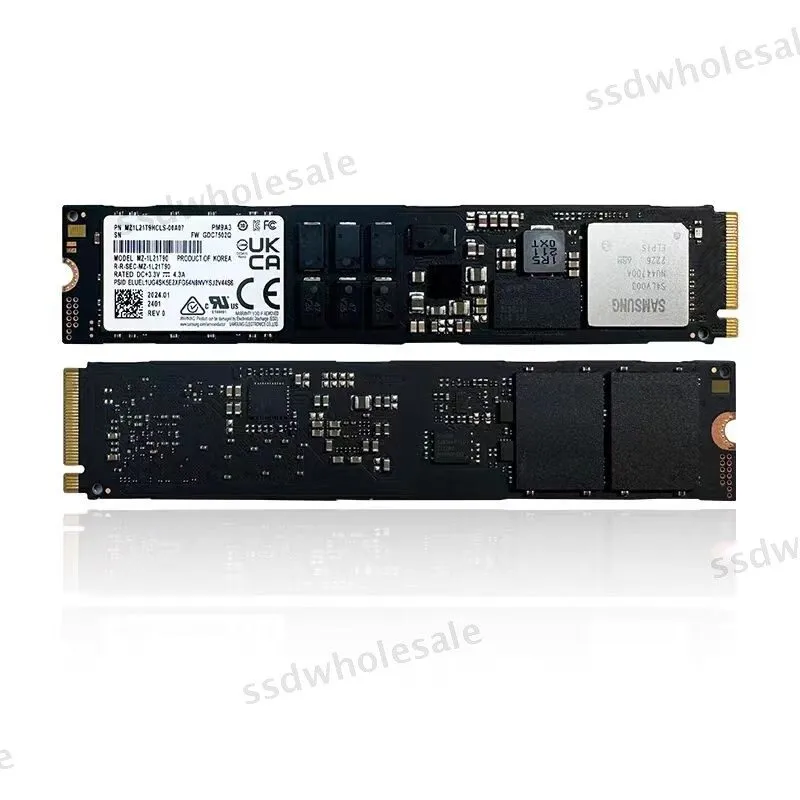 SSD-накопитель Samsung PM9A3 1.92TB M.2 SSD 22110 NVME PCIe 4.0 X4 MZ1L21T9HCLS-