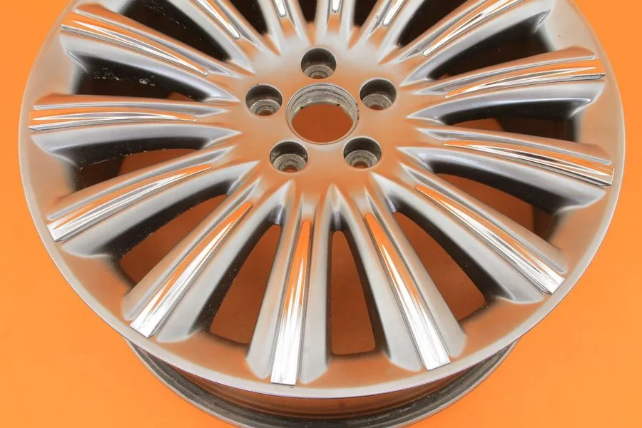 Электронный компонент Lincoln MKS 2013-2016 20" Inch Hyper Silver Wheel Rim DE93 — фото лота 2