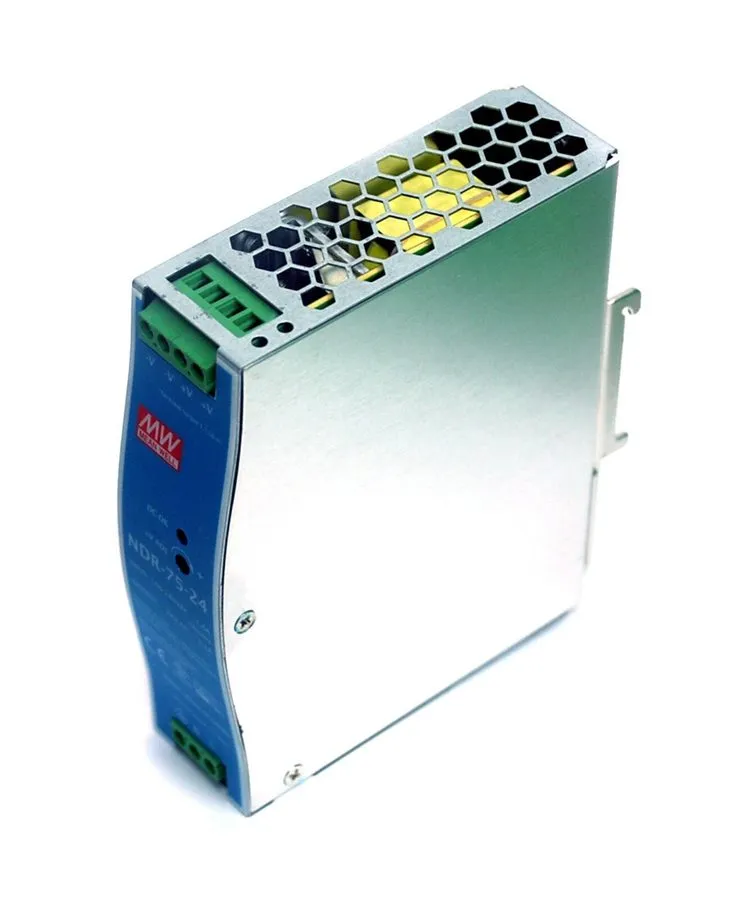 Блок питания Mean Well NDR-75-24 75W 24V 3.2A DIN Rail Power Supply 100-240VAC