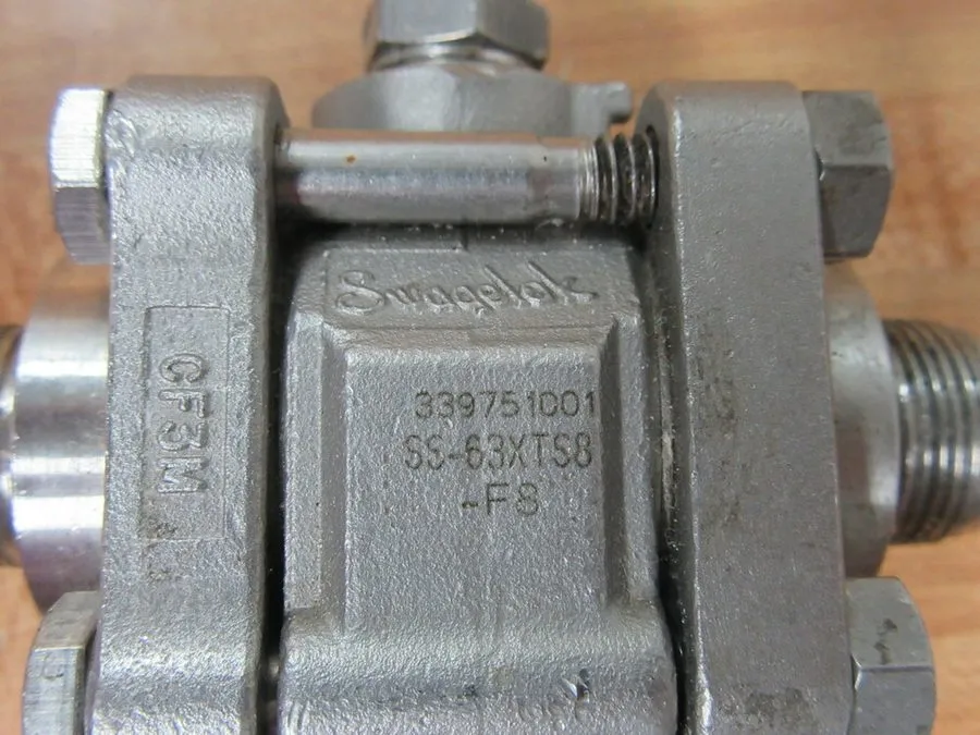 Клапан Swagelok SS-63XTS8-F8 SS 3-Piece 60 Series 3-Way Ball Valve FNSP