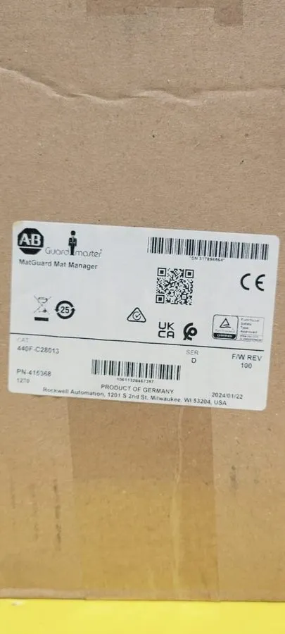 Реле безопасности Allen-Bradley 440F-C28013 /D MatGuard Mat Manager GuardMaster