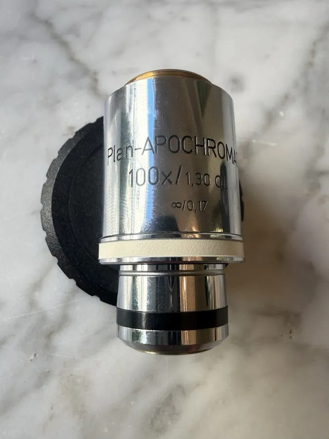 Объектив микроскопа Zeiss Plan-Apochromat 100x 1.30NA Oil Microscope Objective 4 — фото лота 2