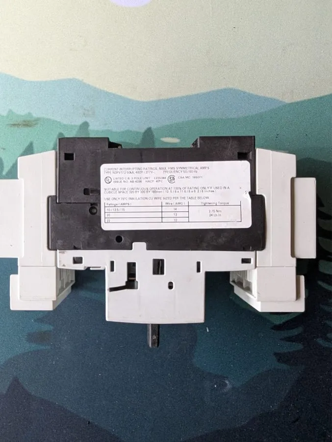 Автоматический выключатель Siemens 3RV1721-4BD10 Sirius Motor Protection Circuit